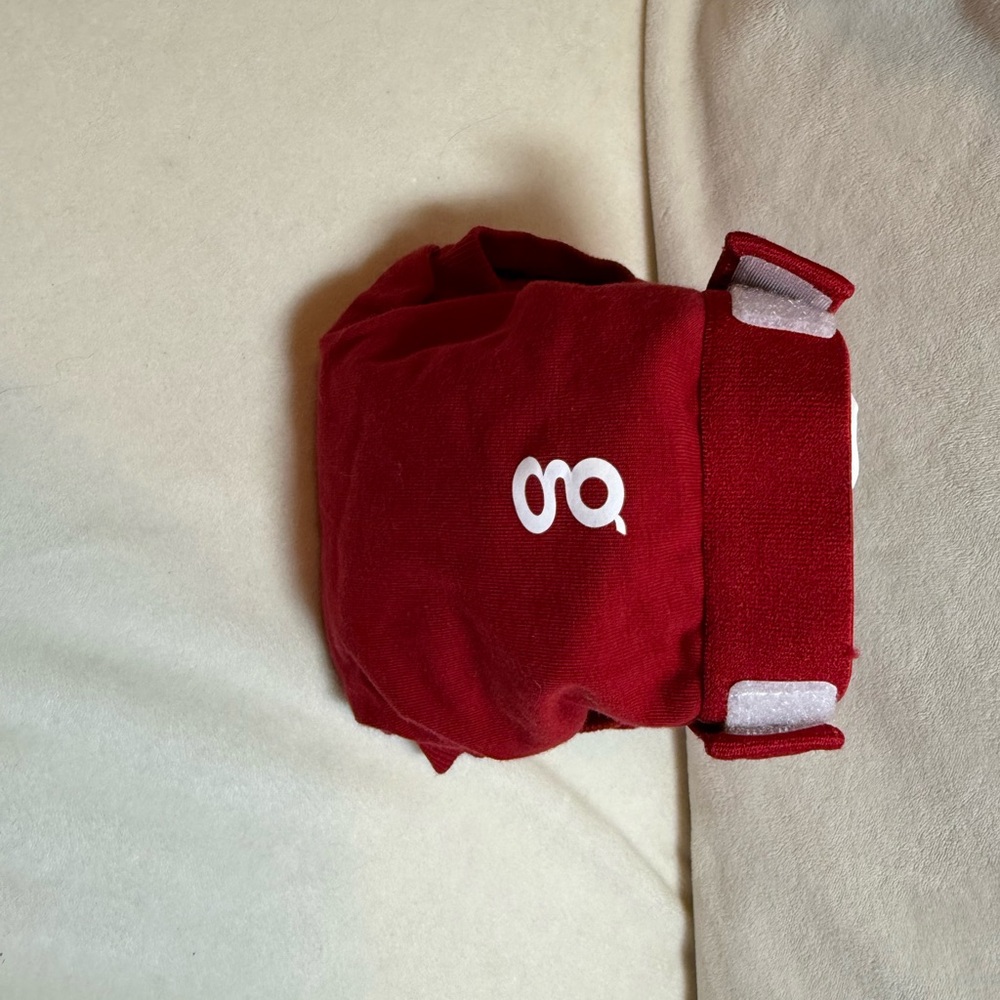 Cranberry Red Cloth Diaper with Logo